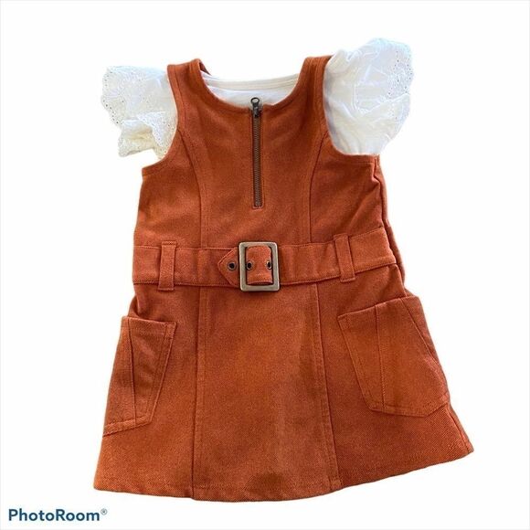 Genuine Kids By Oshkosh Rust Jumper & Top 18 Month - Picture 1 of 10